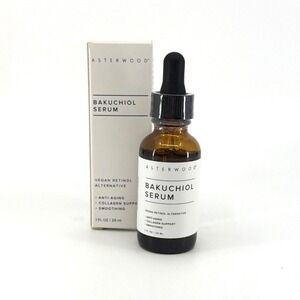 Asterwood Bakuchiol Serum 1oz Vegan Retinol Alternative New In Box BB 12/26